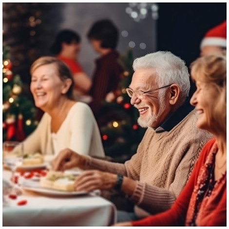 Repas de noël Sainte Marie