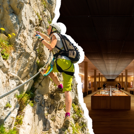 Via ferrata et mémorial de Rivesaltes