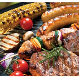Grillades à l'étang du Ticou