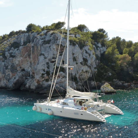 Week-end à Cadaqués à bord du Catamaran